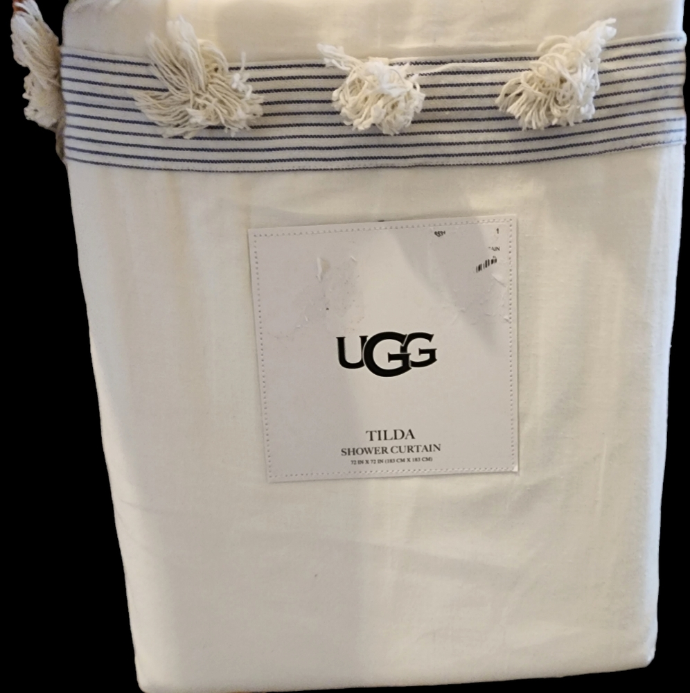 NWT UGG Tilda snow/imperia shower curtain!